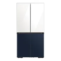 36" BESPOKE Counter-Depth 4-Door Flex French Door Refrigerators with Beverage Center™ | Samsung Canada