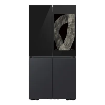 36" BESPOKE Counter Depth 4-Door Flex Refrigerator with Family Hub and Beverage Center | Samsung Canada