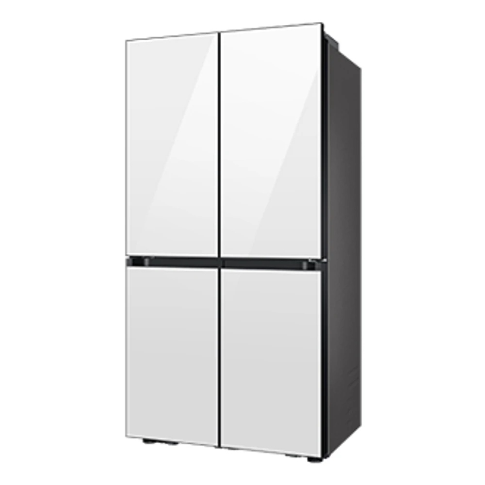 36" 23 cu.ft. Bespoke Counter Depth 4-Door Flex Fridge with Beverage Center | Samsung Canada