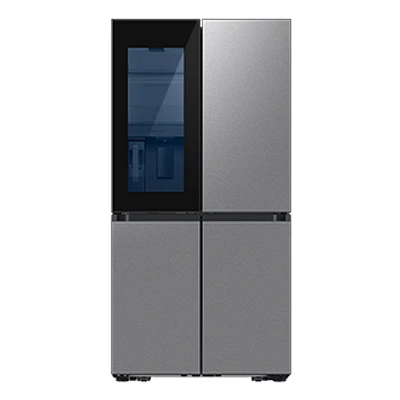 36" 23 cu.ft. Bespoke Counter Depth 4-Door Flex Refrigerator with See-Thru Showcase Door | Samsung Canada