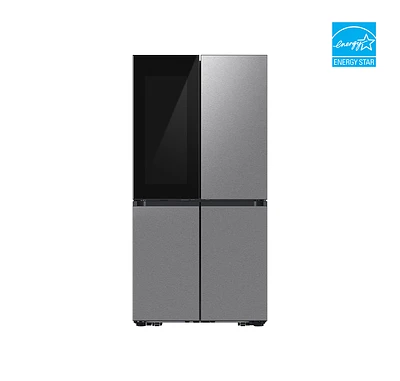 36" 23 cu.ft. Bespoke Counter Depth 4-Door Flex Refrigerator with See-Thru Showcase Door | Samsung Canada