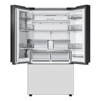 36" BESPOKE Counter-Depth 3 Door French Door Refrigerator with Beverage Center<sup>TM</sup> | Samsung Canada