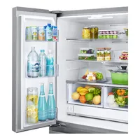 33 Inch French Door Fridge With Dual Auto Ice Maker | Samsung Canada