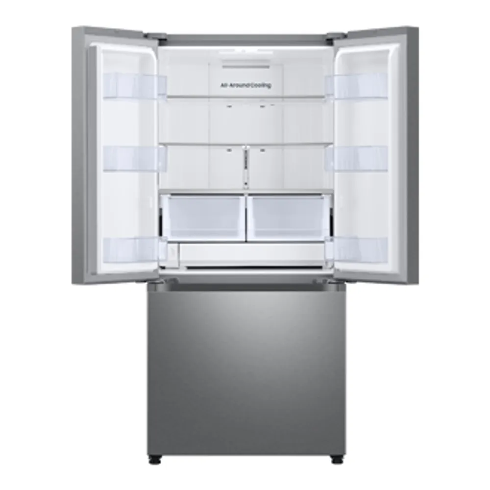 33 Inch French Door Fridge With Dual Auto Ice Maker | Samsung Canada