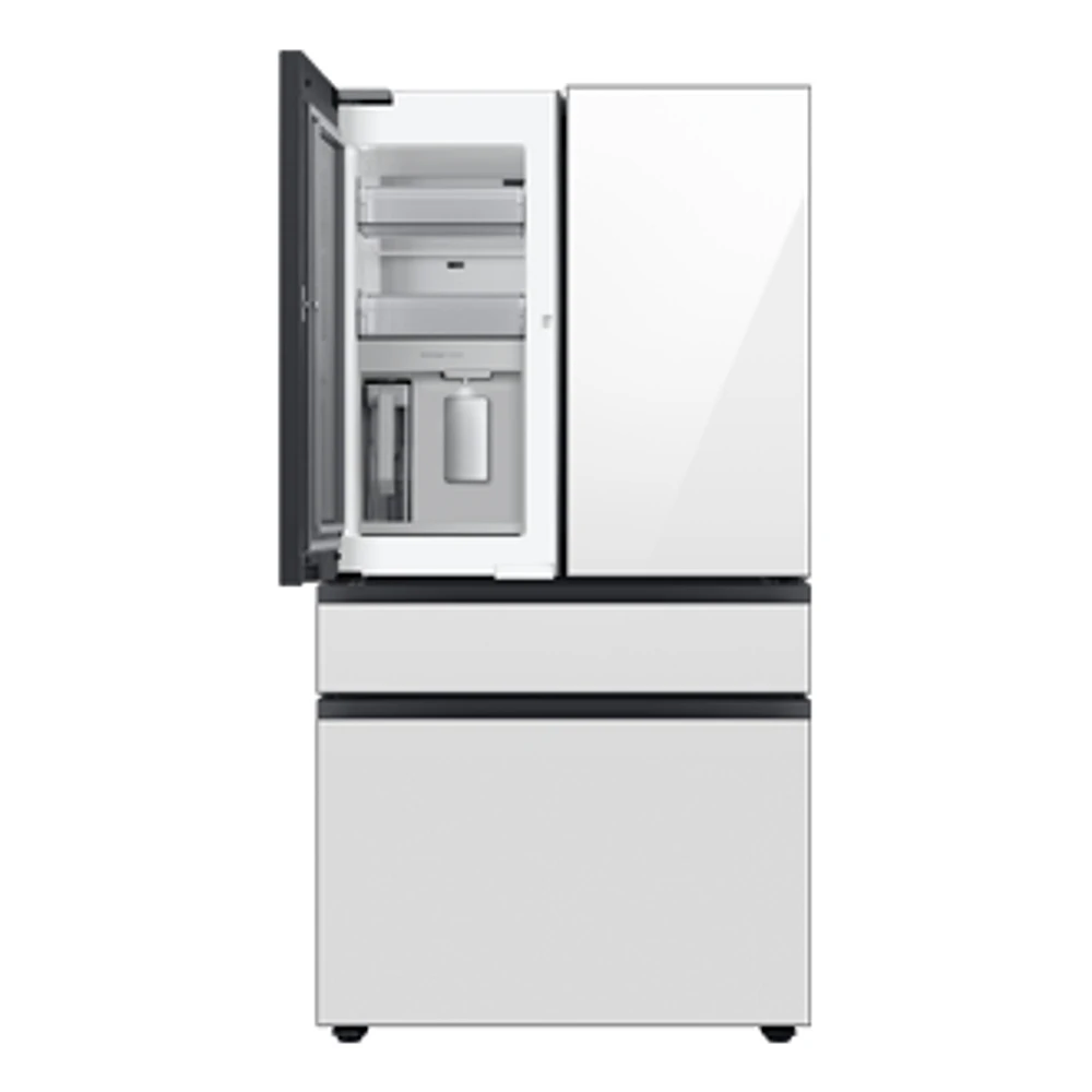 36" BESPOKE 4 Door French Door Refrigerator with Beverage Center | Samsung Canada