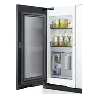 36" BESPOKE 4 Door French Door Refrigerator with Beverage Center | Samsung Canada