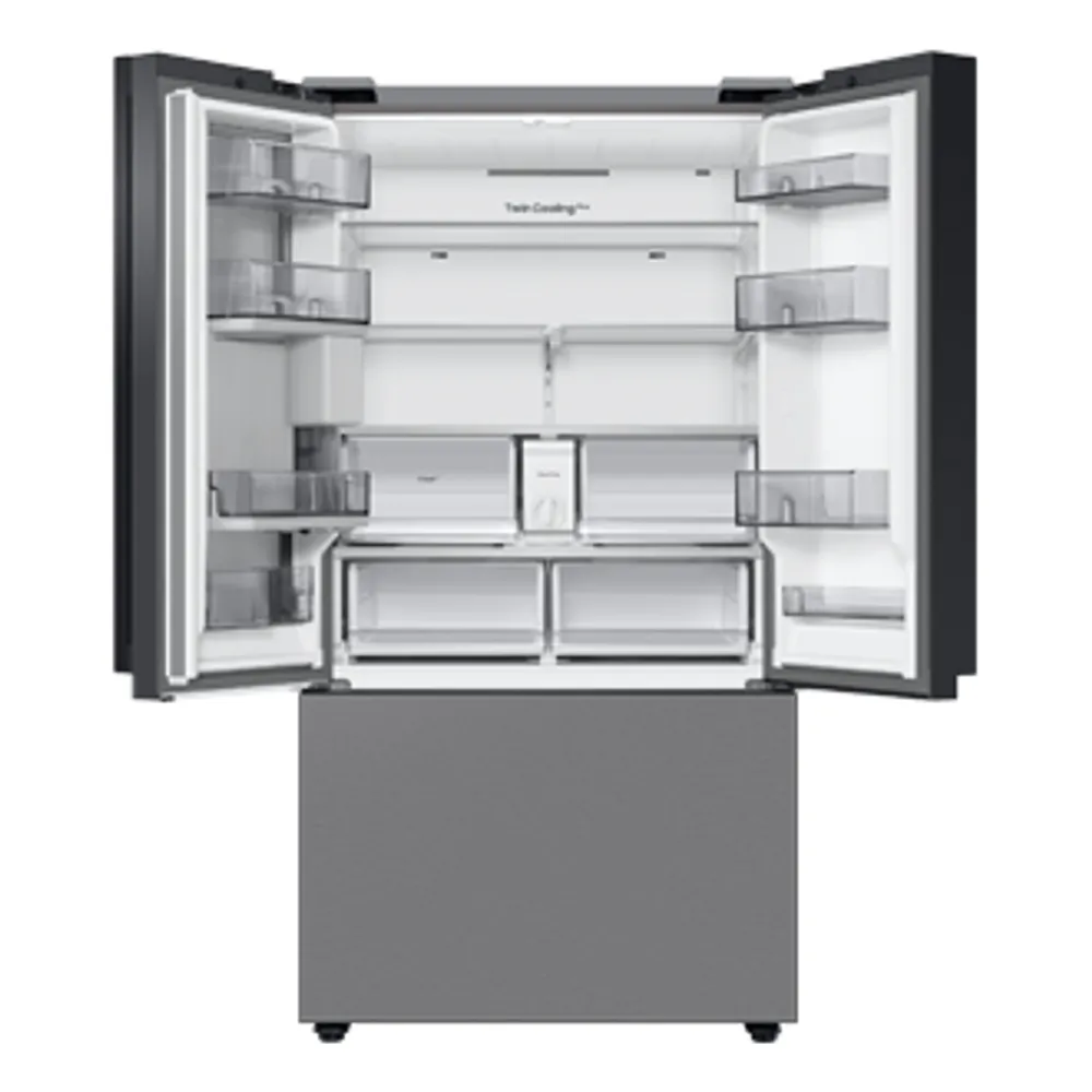 36" BESPOKE 3 Door French Door Refrigerator with Beverage Center<sup>TM</sup> | Samsung Canada