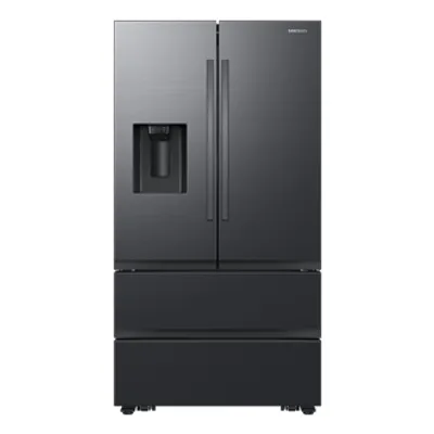 36" 4-Door French Door Refrigerator with External Ice and Water Dispenser and Dual Auto Ice Maker in freezer | Samsung Canada