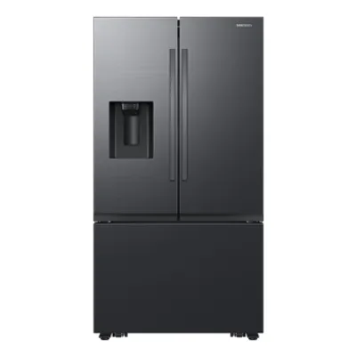36" 3-Door French Door Refrigerator with External Ice and Water Dispenser and Dual Auto Ice Maker in freezer | Samsung Canada