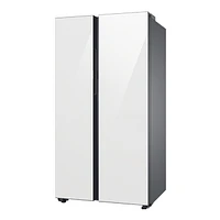 BESPOKE 36” Smart Counter Depth Side-by-Side Fridge with Beverage Center | Samsung Canada