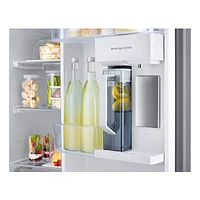 BESPOKE 36” Smart Counter Depth Side-by-Side Fridge with Beverage Center | Samsung Canada