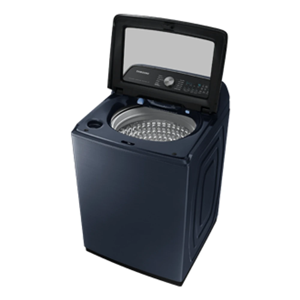 6.1 cu. ft. 7155 Series Top Load Washer with Pet Care Solution Navy | Samsung Canada