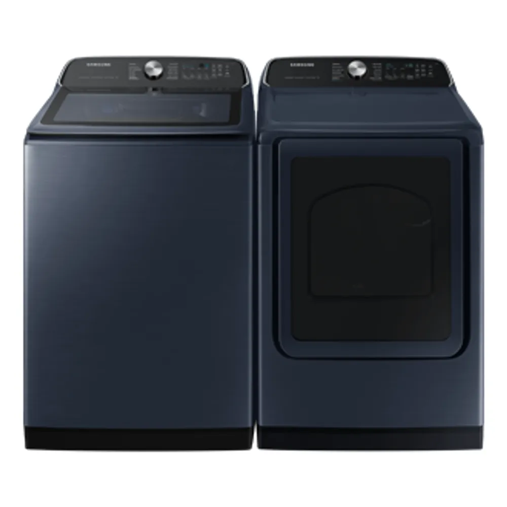 6.1 cu. ft. 7155 Series Top Load Washer with Pet Care Solution Navy | Samsung Canada