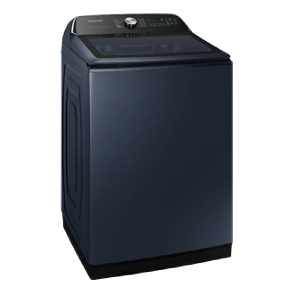 6.1 cu. ft. 7155 Series Top Load Washer with Pet Care Solution Navy | Samsung Canada