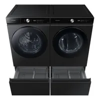 Bespoke 6.1 cu. ft. Ultra Capacity Front load Washer with Super Speed Wash and AI Smart Dial | Samsung Canada