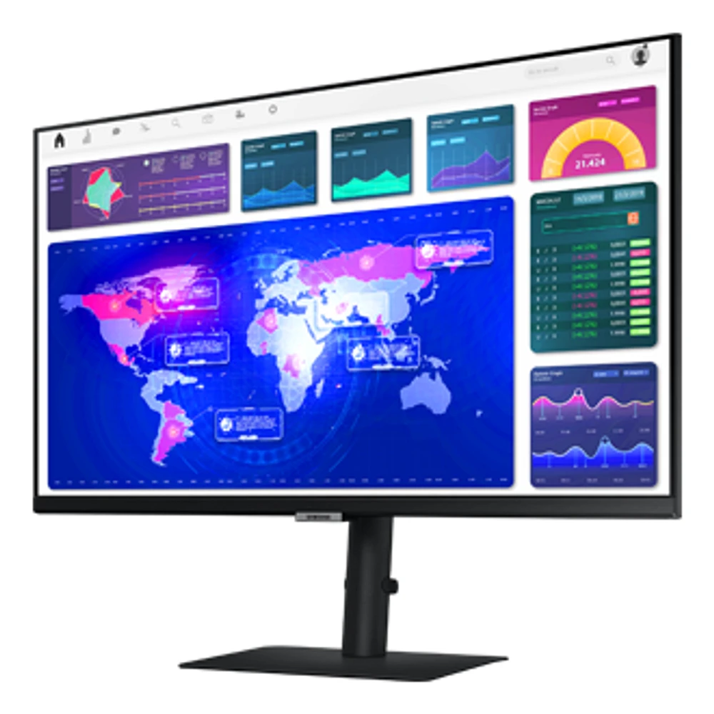 Monitor QHD 27" con painel IPS e USB tipo-C S32A600UUU LS27A600UUUXEN | Samsung Portugal