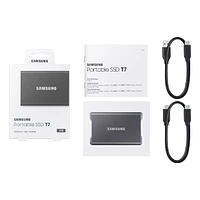 SSD Portátil T7 gray | Samsung Portugal