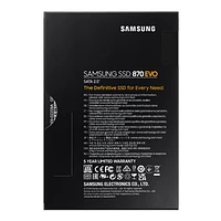 SSD 870 EVO SATA III   MZ-77E1T0B/EU | Samsung Portugal