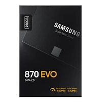 SSD 870 EVO SATA III   MZ-77E250B/EU | Samsung Portugal