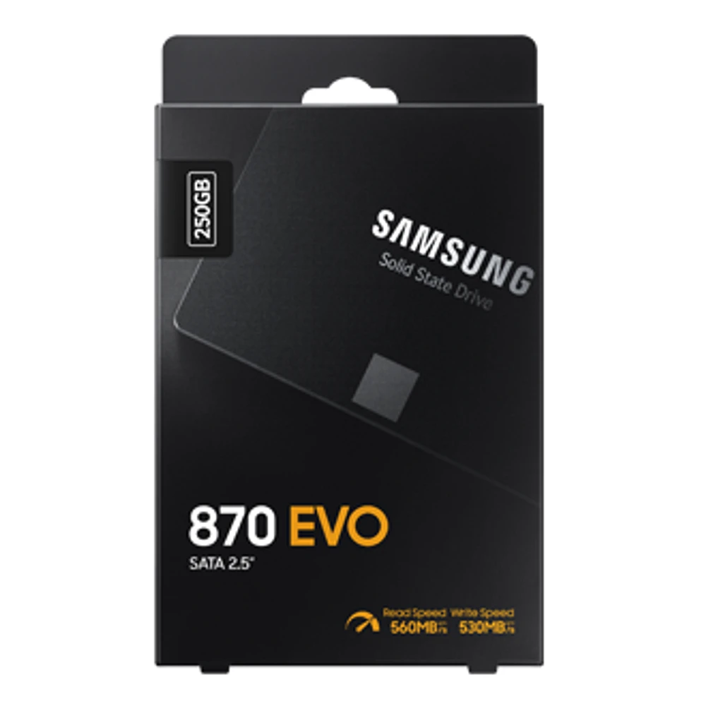 SSD 870 EVO SATA III   MZ-77E250B/EU | Samsung Portugal