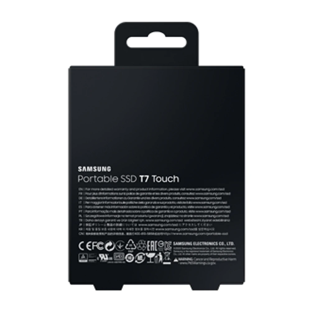 SSD Portátil T7 Touch | Samsung Portugal