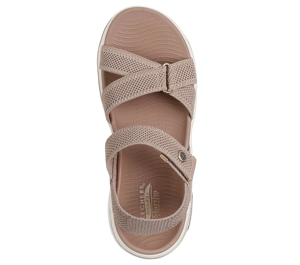 Martha Stewart: GO WALK Arch Fit 2.0 Sandal - Sparkling