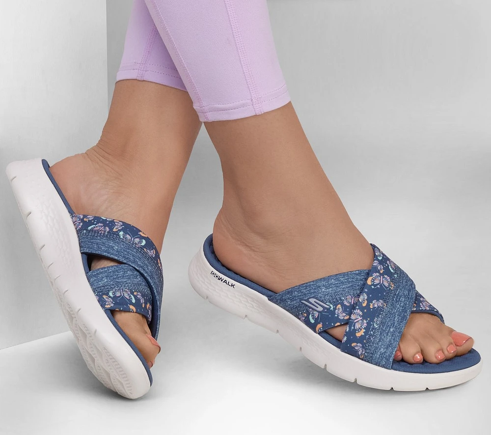 GO WALK Flex Sandal - Butterfly Bliss