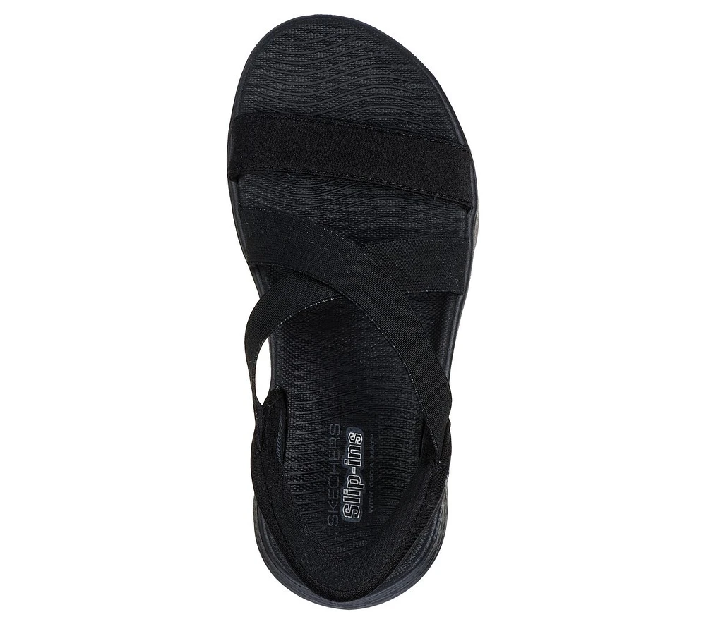 Skechers Slip-ins: GO WALK Flex Sandal - Glimmer