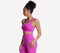 GO WALK Zip Front Bra
