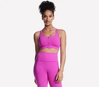 GO WALK Zip Front Bra