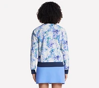 GO WALK Seascape Floral Reversible Jacket