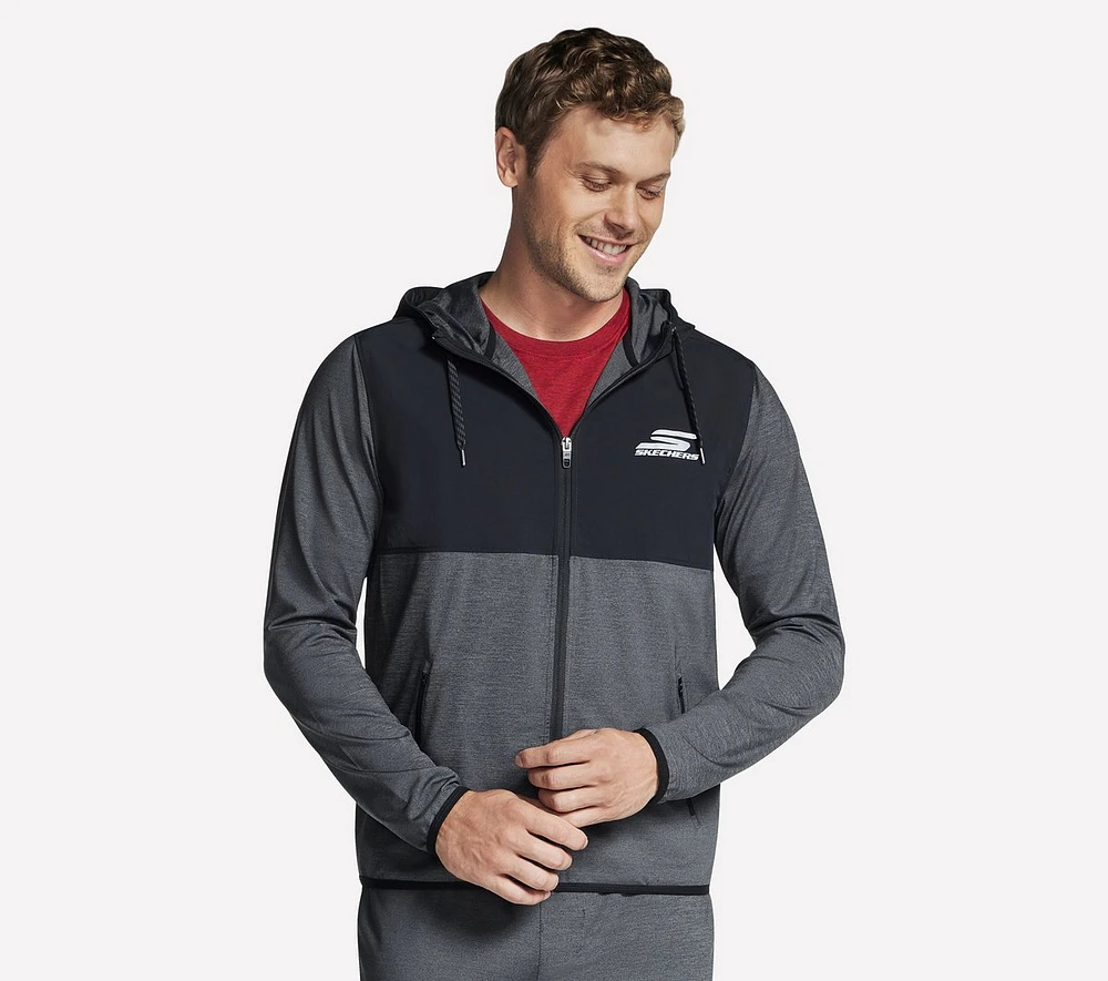 SKECH-KNITS Ultra Go Weekend Full Zip Hoodie