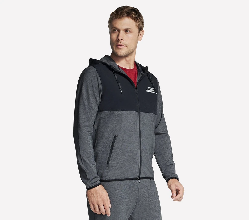 SKECH-KNITS Ultra Go Weekend Full Zip Hoodie
