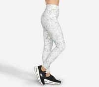 GO FLEX RIB Floral Mirage Full Length High-Waisted Legging