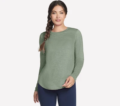 GO DRI Swift Long Sleeve Tunic Crew