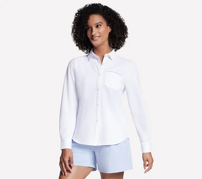 Catalina Seersucker Button Down