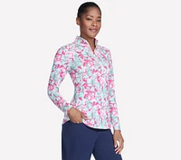 GO GOLF Tropical Garden 1/4 Zip