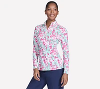 GO GOLF Tropical Garden 1/4 Zip