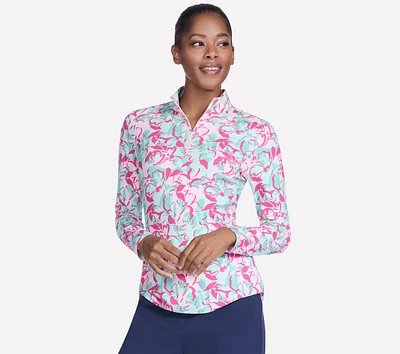 GO GOLF Tropical Garden 1/4 Zip