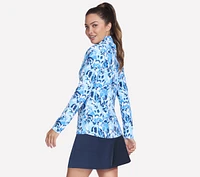 GO GOLF Tropical Garden 1/4 Zip