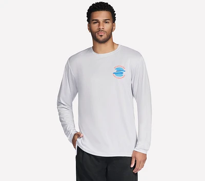 Skechers Long Sleeve Cross Tee