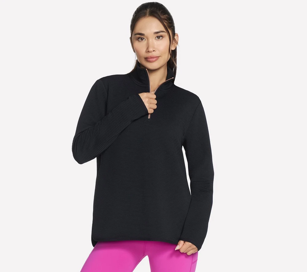 Soft-Knit Ottoman 1/4 Zip