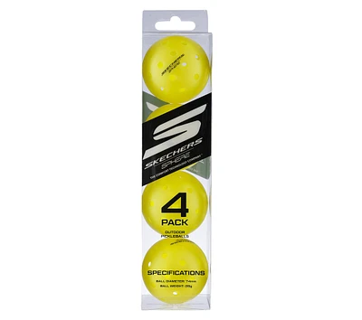 4 Pack Pickleball Sphere Balls