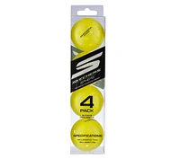 4 Pack Pickleball Sphere Balls