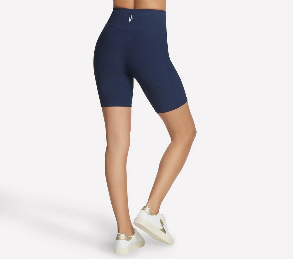 GO FLEX RIB High Waisted 8 Inch Bike Short