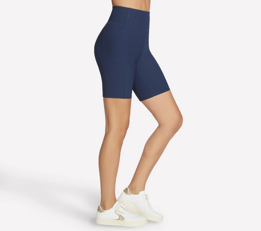 GO FLEX RIB High Waisted 8 Inch Bike Short