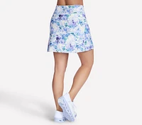 GO WALK Seascape Floral Skort