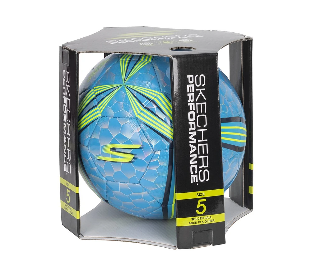 Hex Multi Mini Stripe Size 5 Soccer Ball