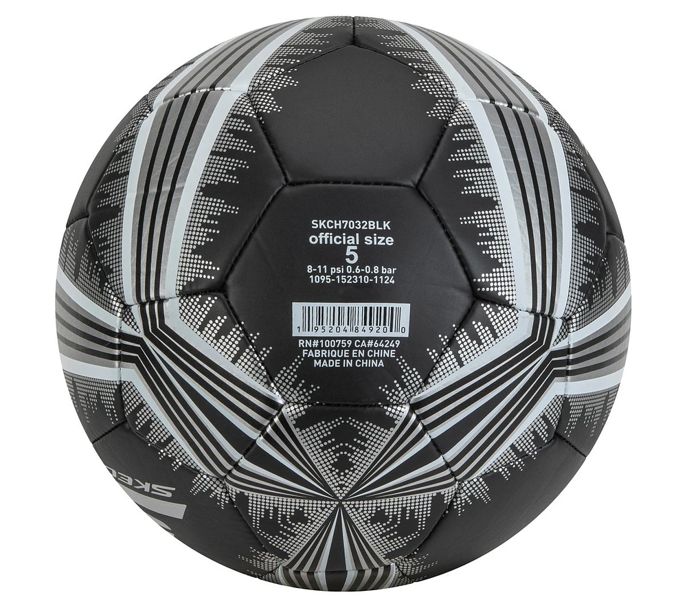 Hex Metallic Mini Stripe Size 5 Soccer Ball