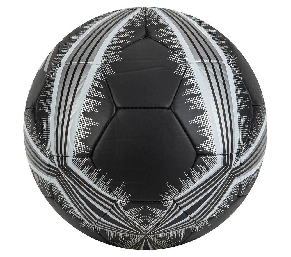 Hex Metallic Mini Stripe Size 5 Soccer Ball